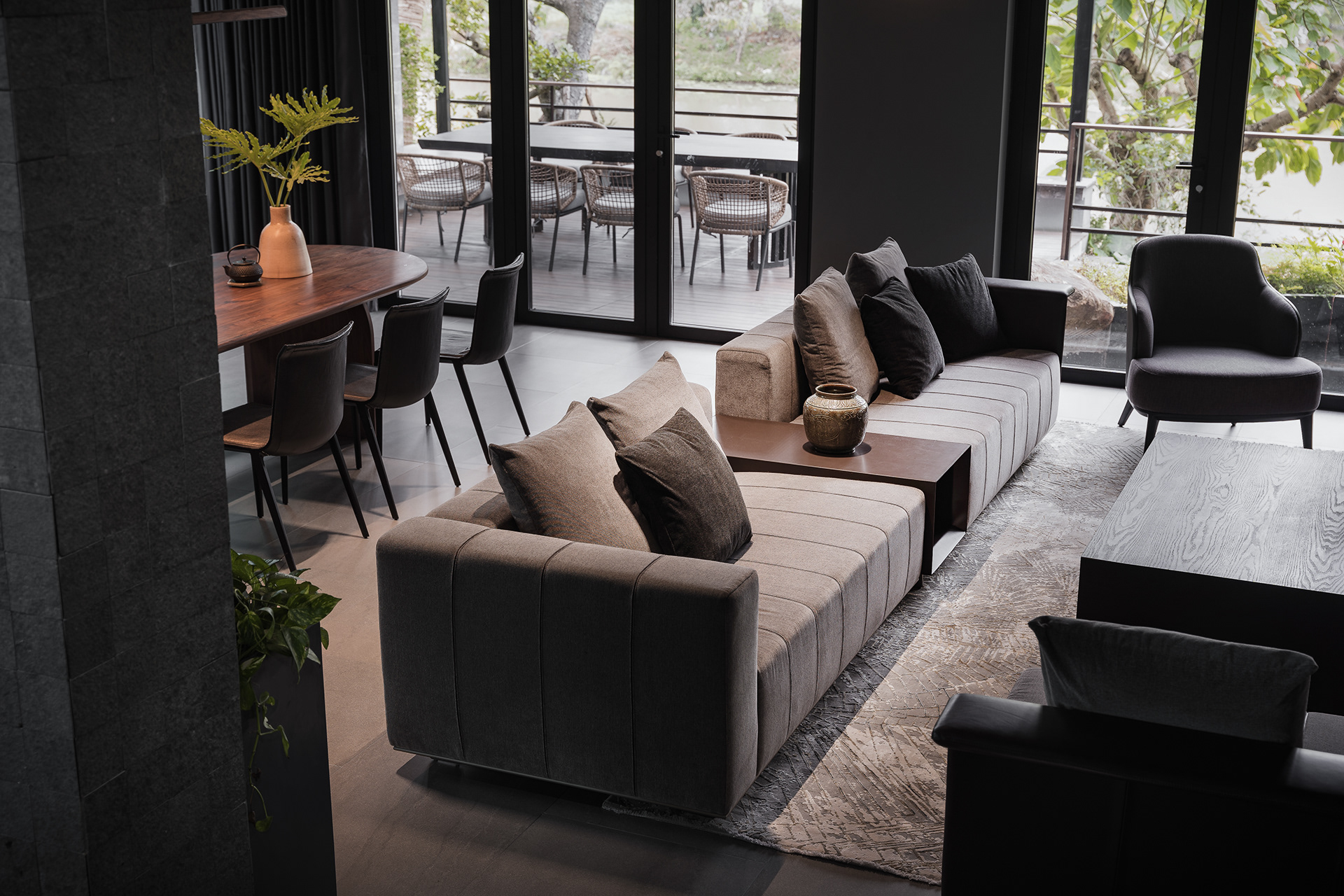 生态公园岛别墅丨越南河内丨TOAM Studio-15