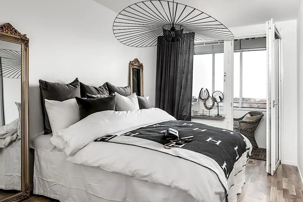 瑞典 47 号公寓的温馨冬季室内设计-25