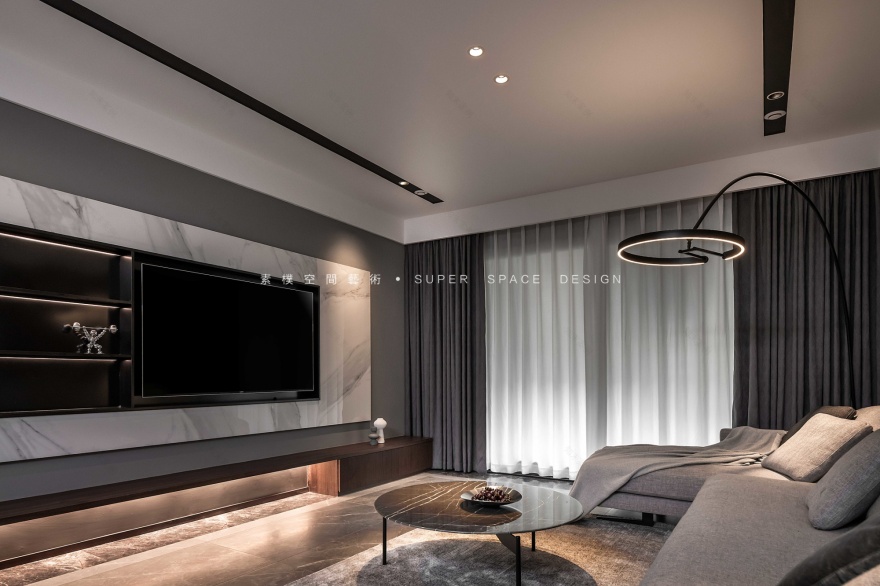 现代风格 120 平舒适三居丨中国重庆丨素朴设计-32