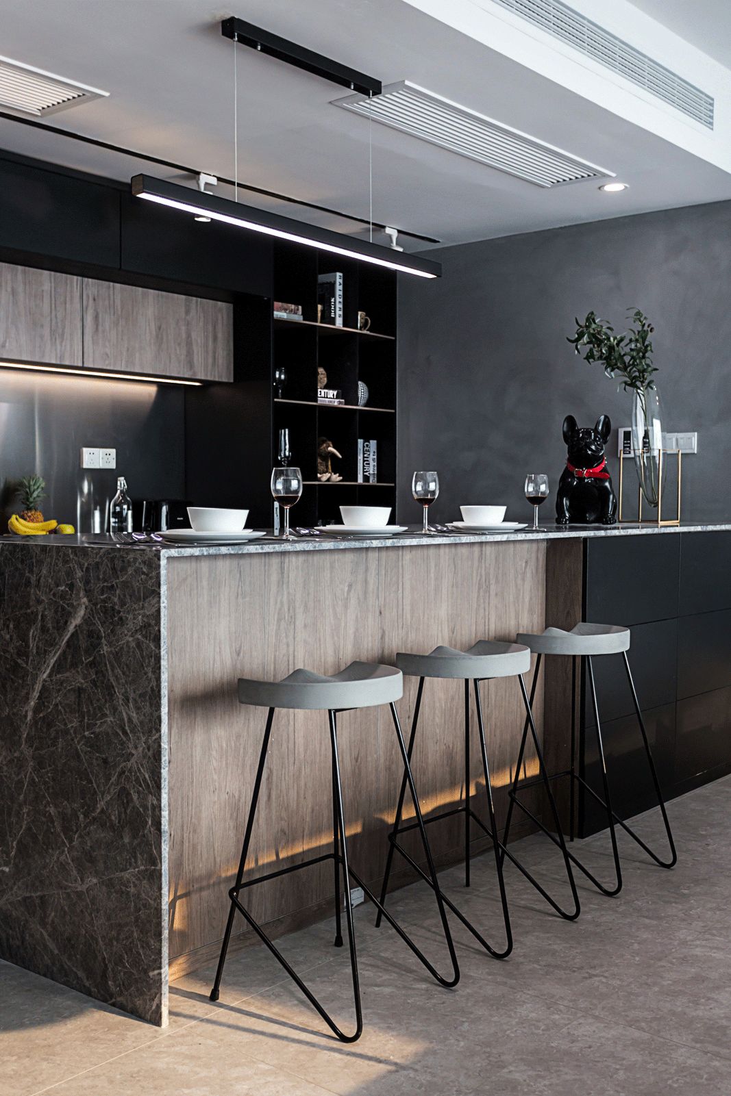 世茂滨江花园 40 万出租房装修，打造大气观景空间-155