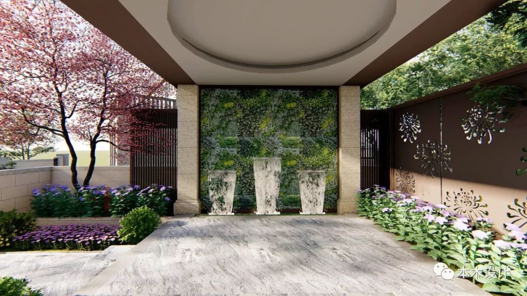 雍景湾 S1 栋样板花园 | 打造自然、舒适、多功能的生活空间-15