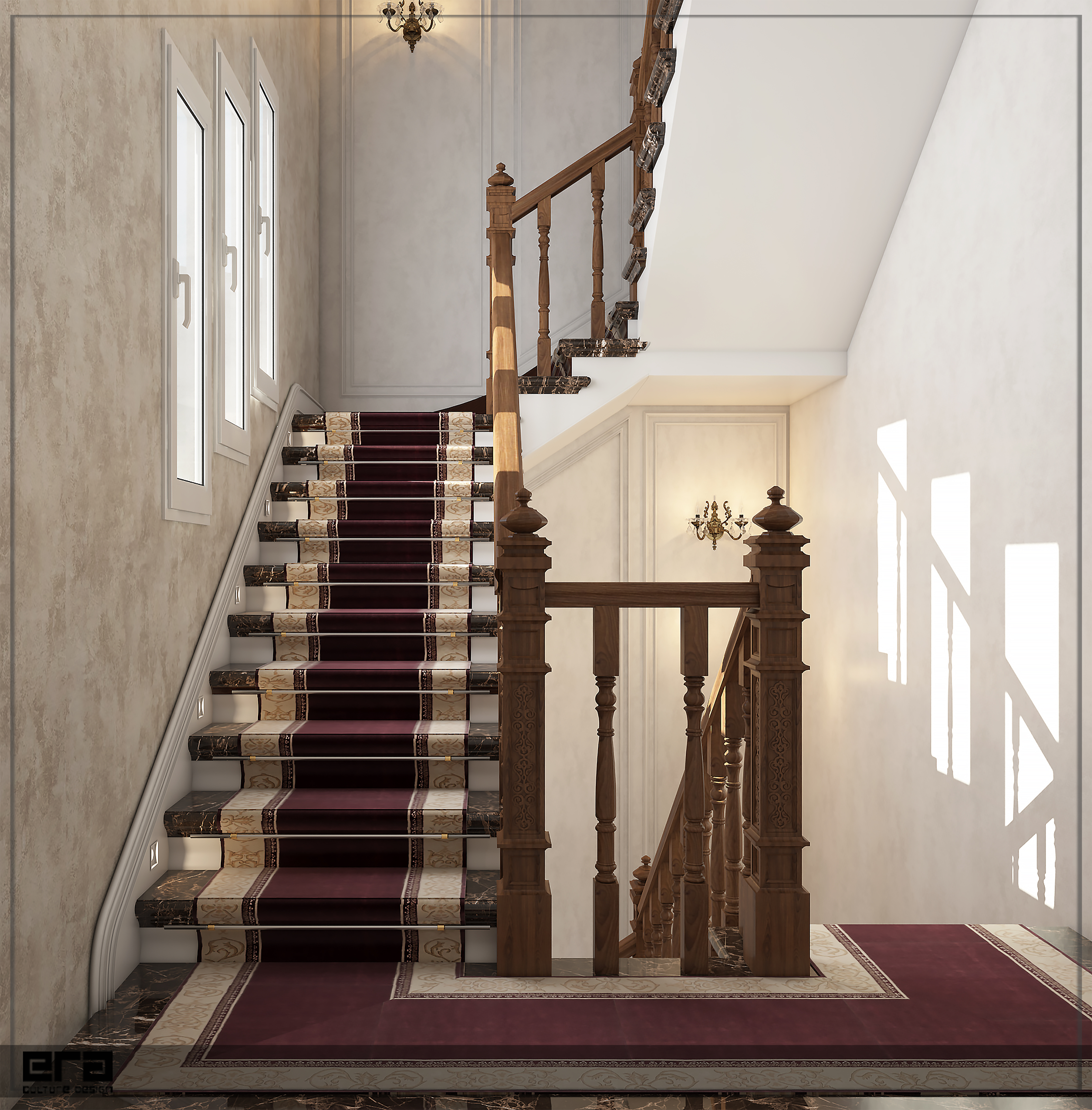 伊斯兰楼梯设计丨埃及开罗丨ERA CULTURE DESIGN-17