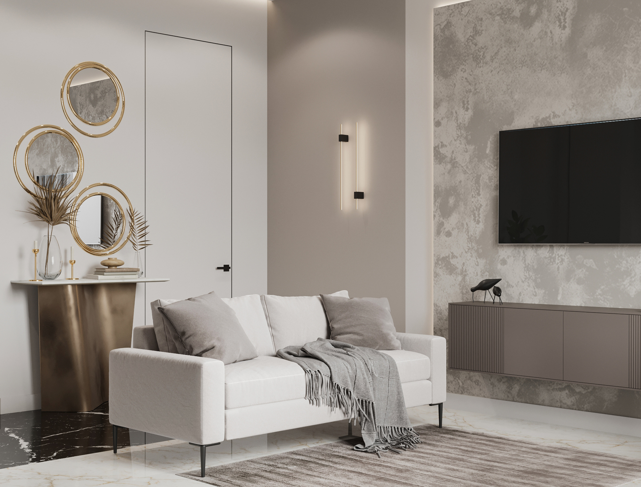 米色房屋室内设计-4