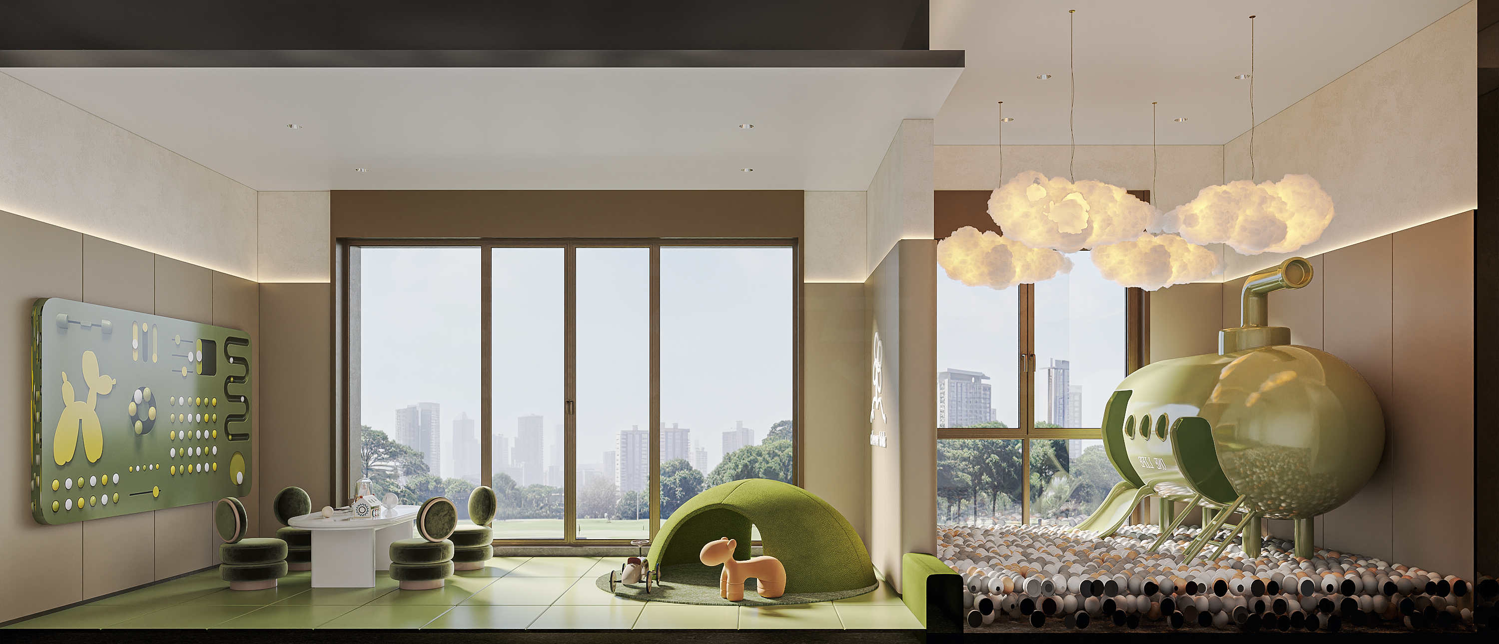 休闲公区 给你的场所添加一缕色彩-1