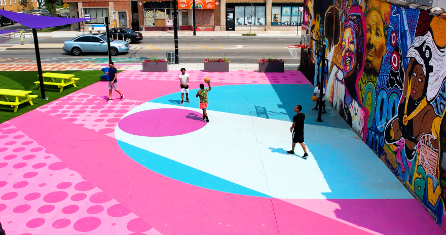 PopCourts 公园丨美国奥斯汀丨Brodie Kerst Productions-8