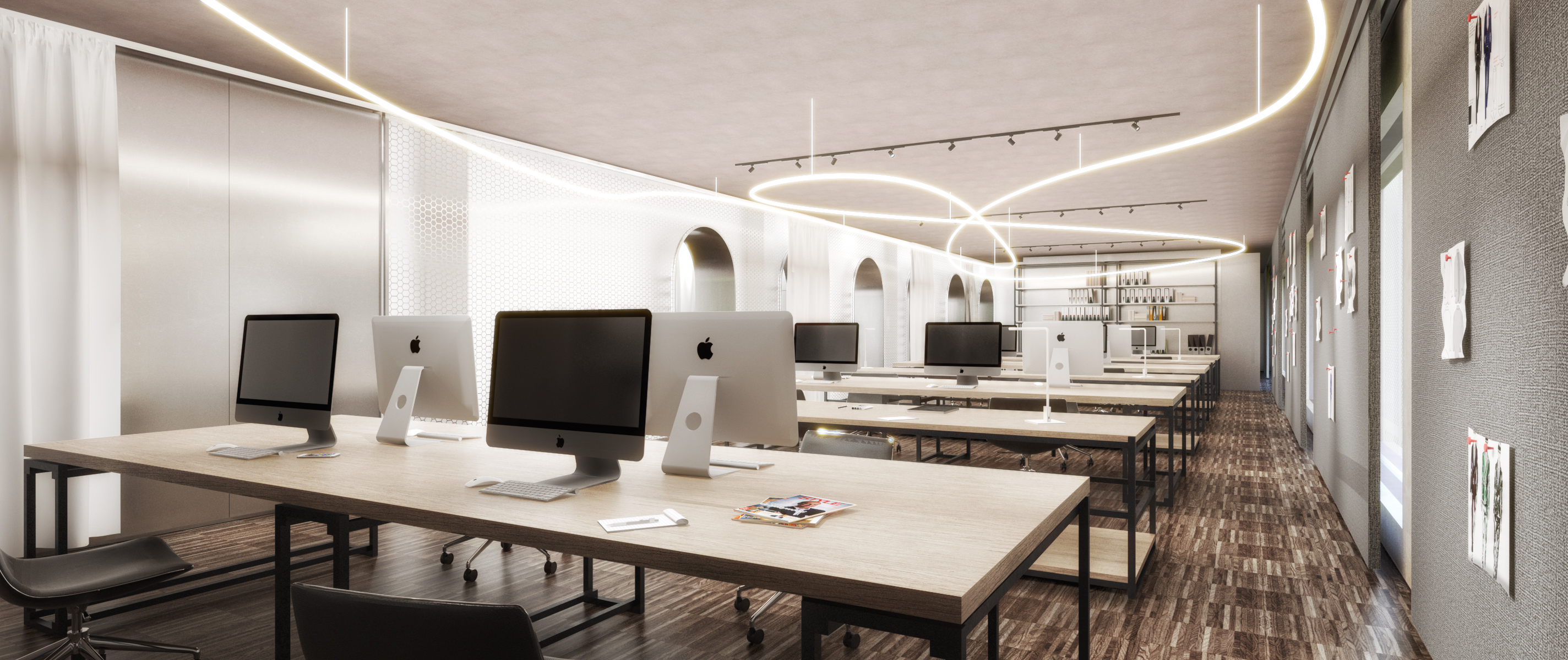 绿色生态的时尚工厂总部-22