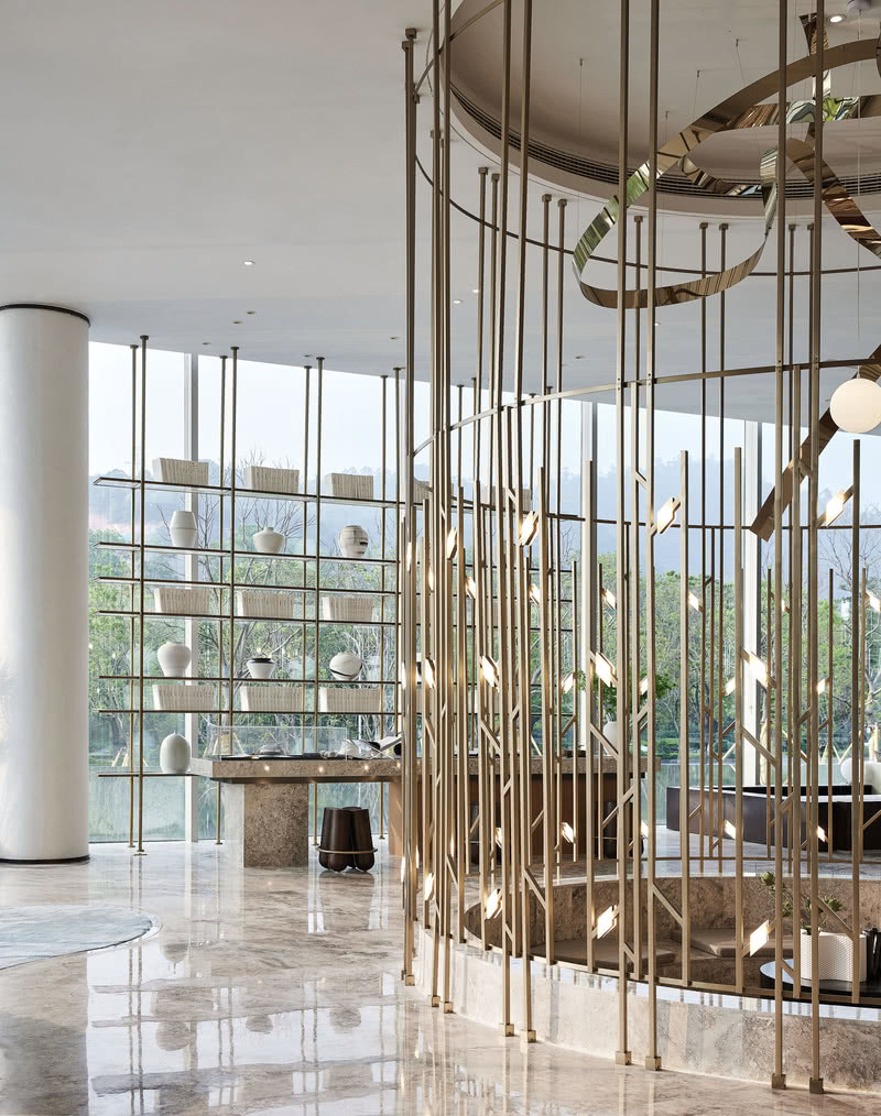 帆影翩跹 · 中山鸿基金色年华·悦府城市艺术展厅丨中国中山丨奥迅设计-30