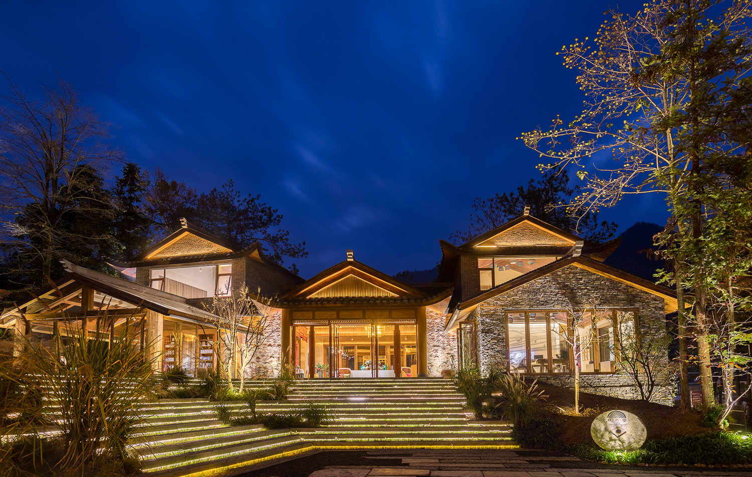 张家界梓山漫居民宿设计丨中国张家界丨AD 国际岸狄建筑-12