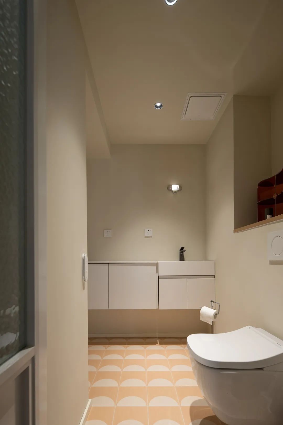 70㎡小黑屋变身法式“奶色治愈系”丨中国北京丨云深空间设计事务所-76