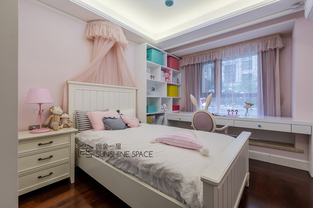 西溪悦居 200㎡简美风精装改造，打造浪漫童话世界-44