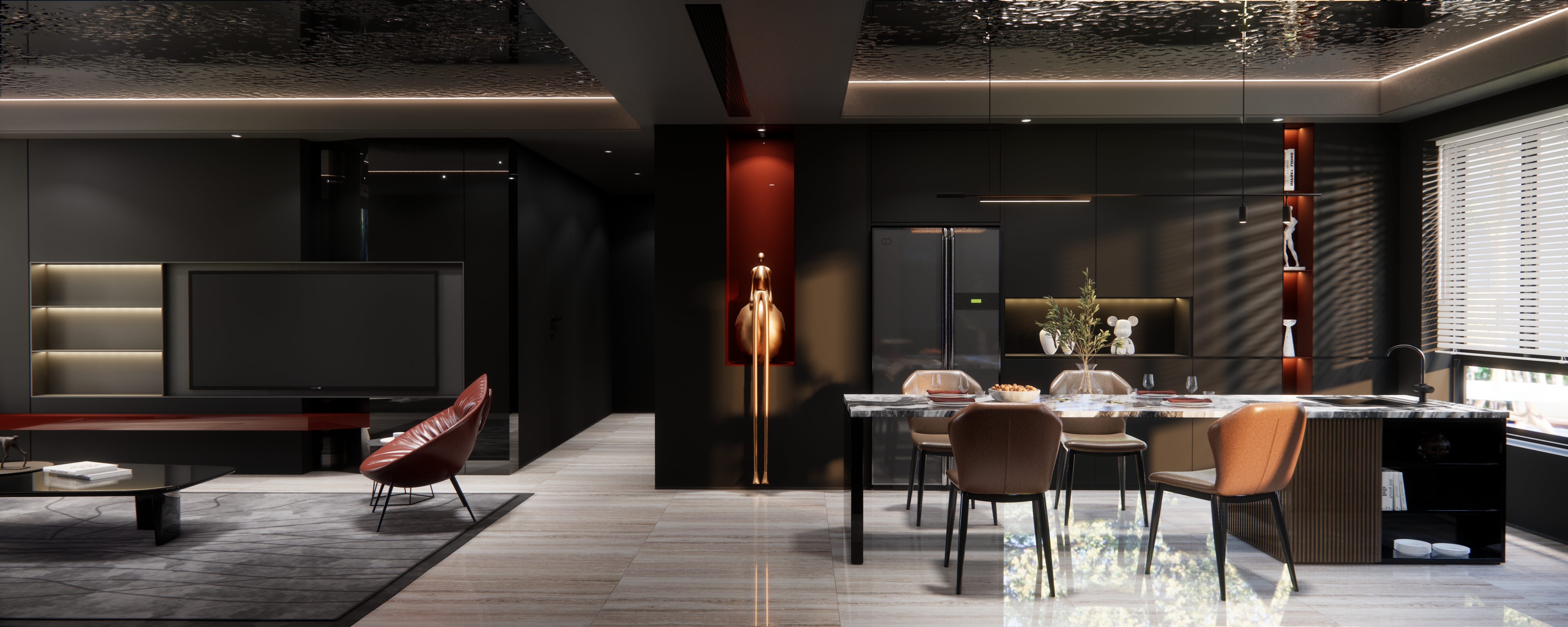 最近整理的一些家装案例效果图-29