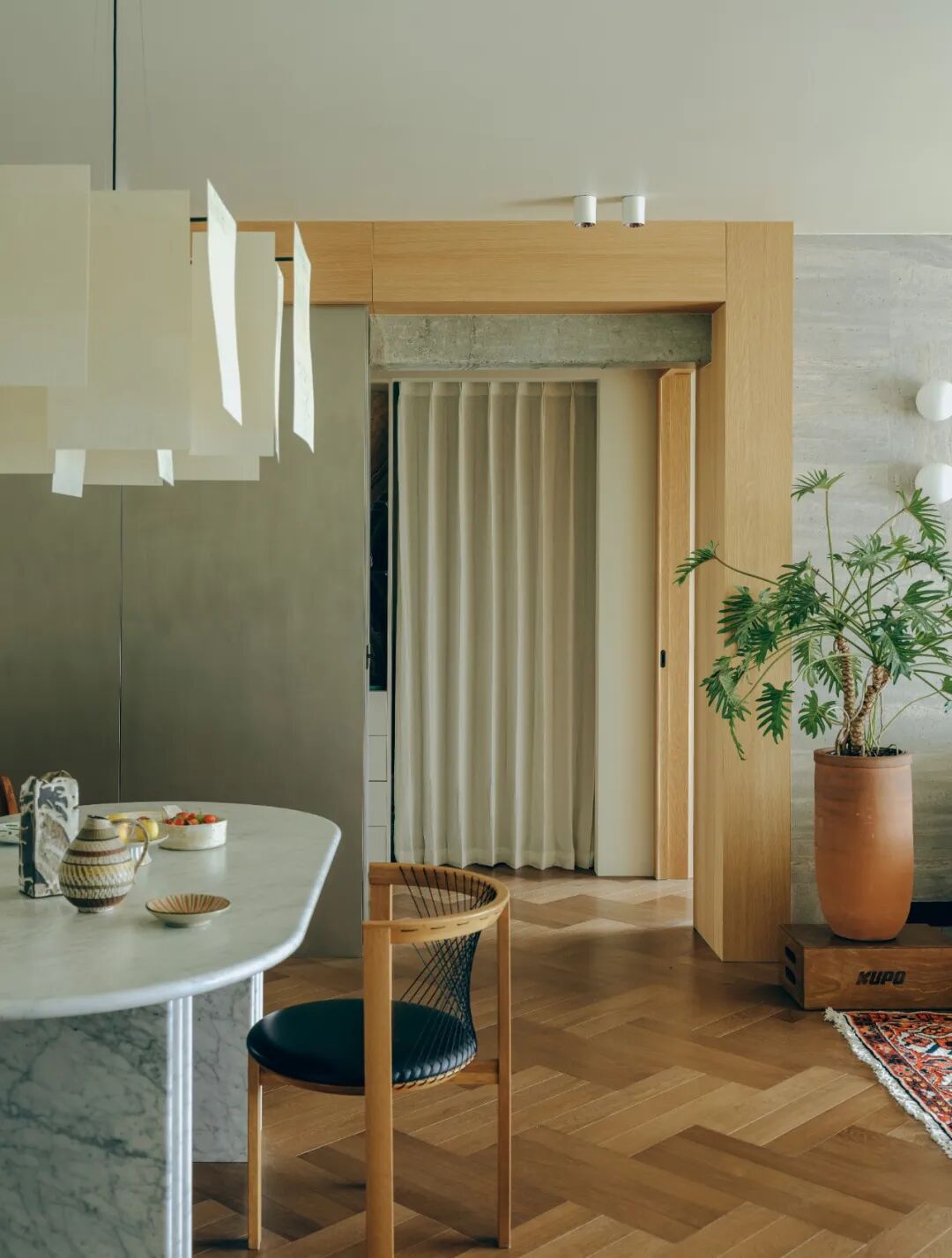 私宅｜140平混搭折衷的家-2