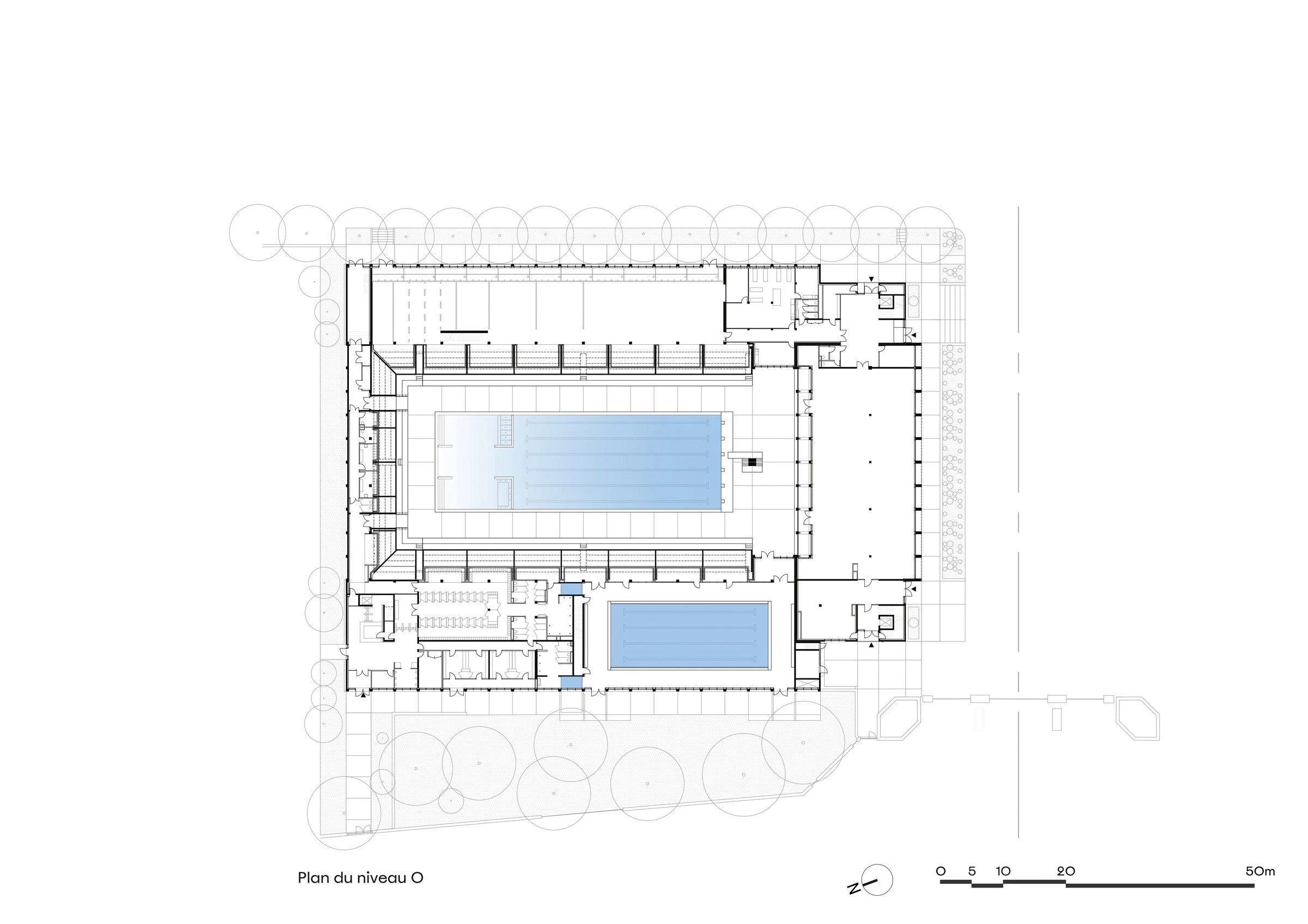 Gerland 水上运动中心丨法国里昂丨4_32 architecte,RL&A architectes-30