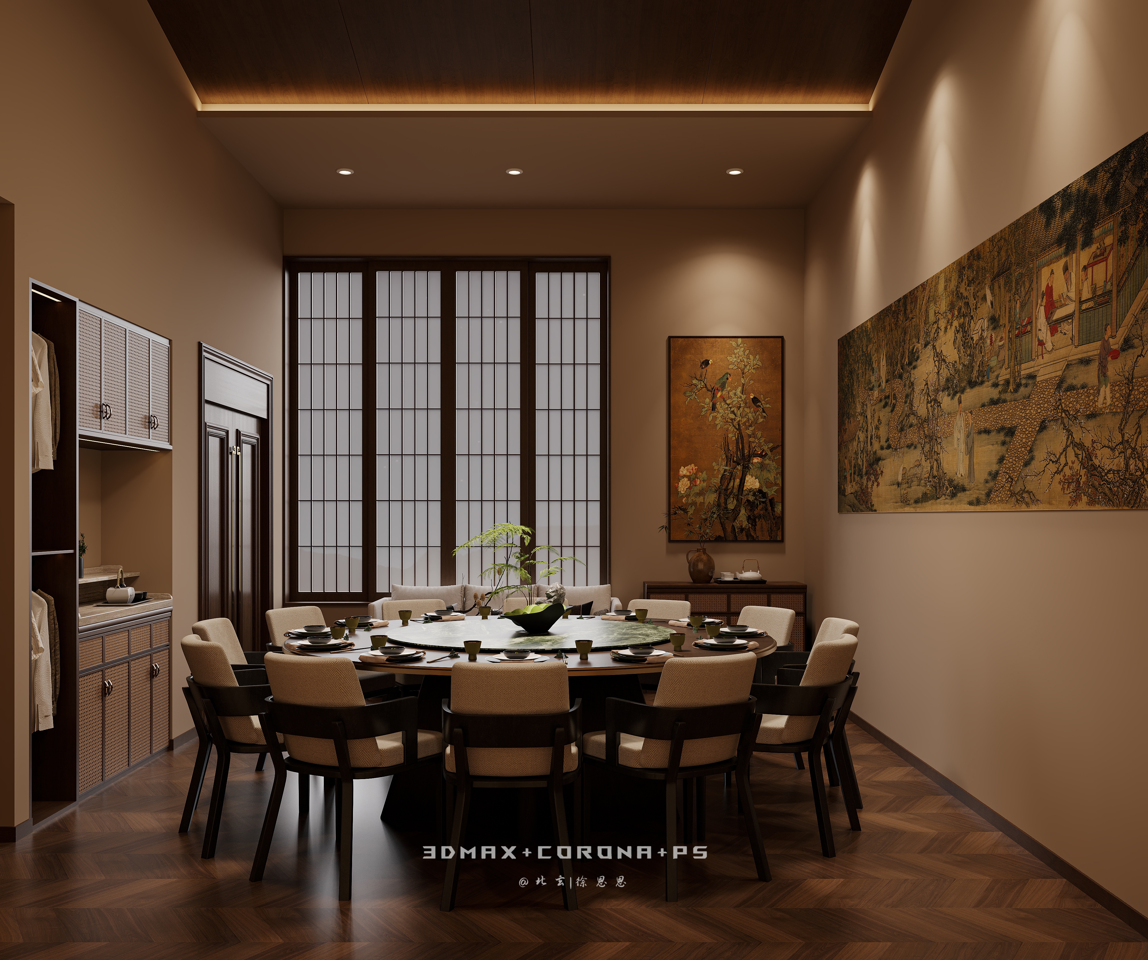 宋风雅韵，一席间的千年诗意——餐厅-5