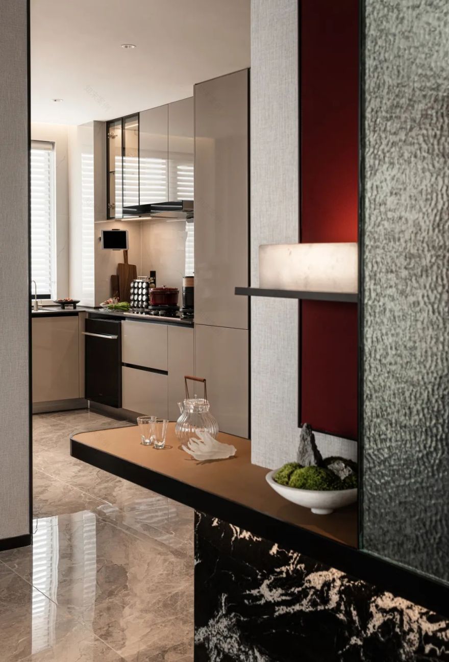 风华万象,经典爱马仕诠释现代轻奢大宅 | 自在设计-27