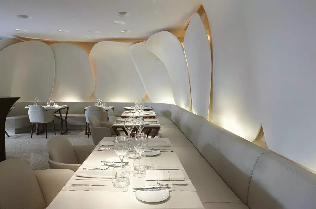 巴黎文华东方酒店的Camelia餐厅设计-3