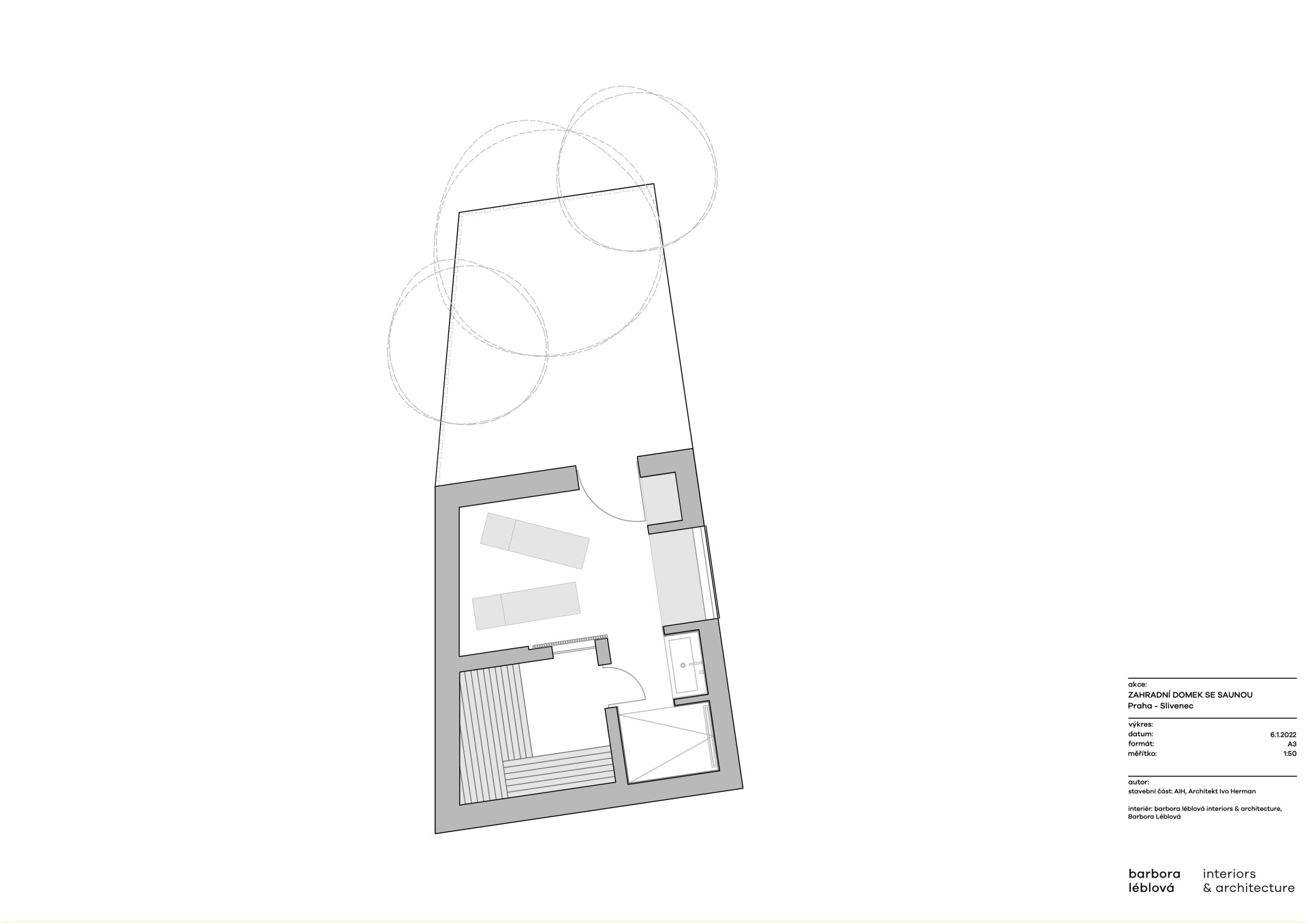 布拉格带桑拿的花园小屋设计丨捷克-37