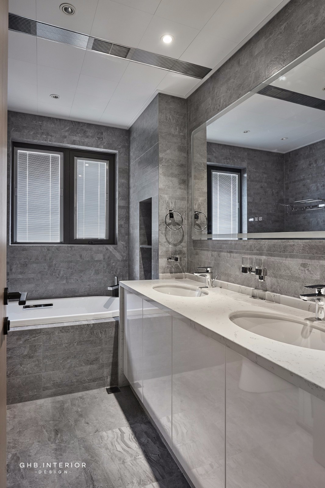 无锡五矿黄山湖壹号住宅 | GHB 空间设计打造静谧优雅空间-32