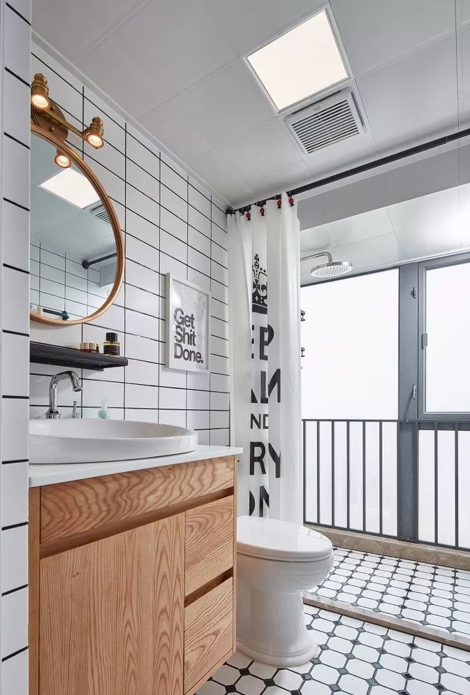 小卫浴空间装修宝典,让 3-6㎡的浴室焕然一新-19