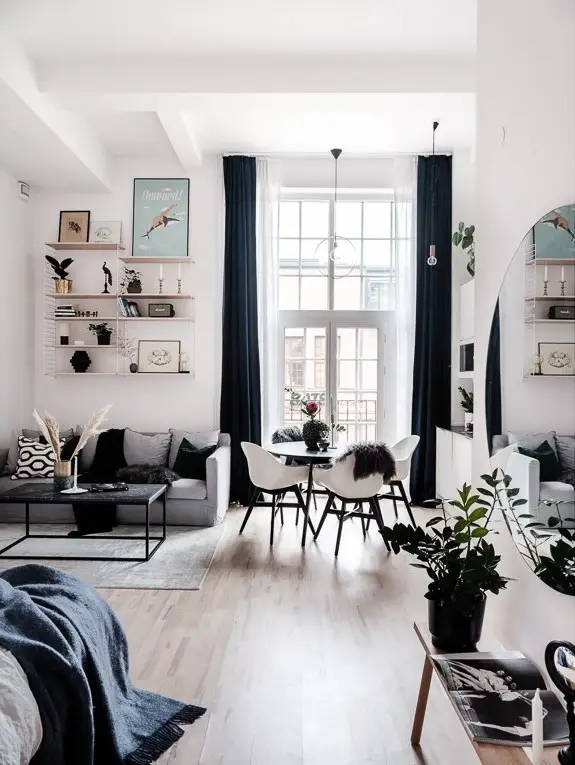 38m²小公寓巧妙设计，步入式衣橱成亮点-2