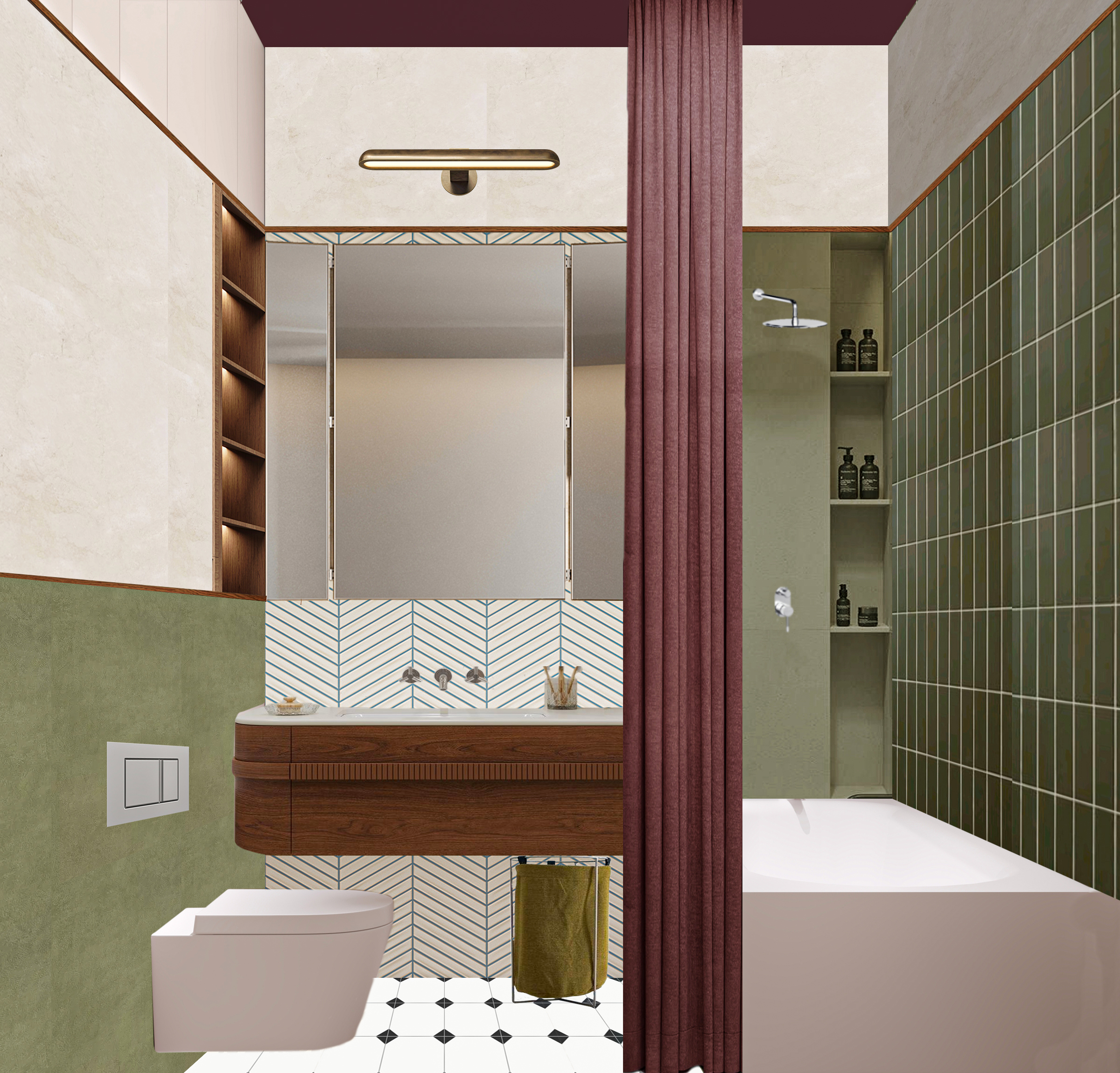 Коллажи интерьера Level Мичуринский-5