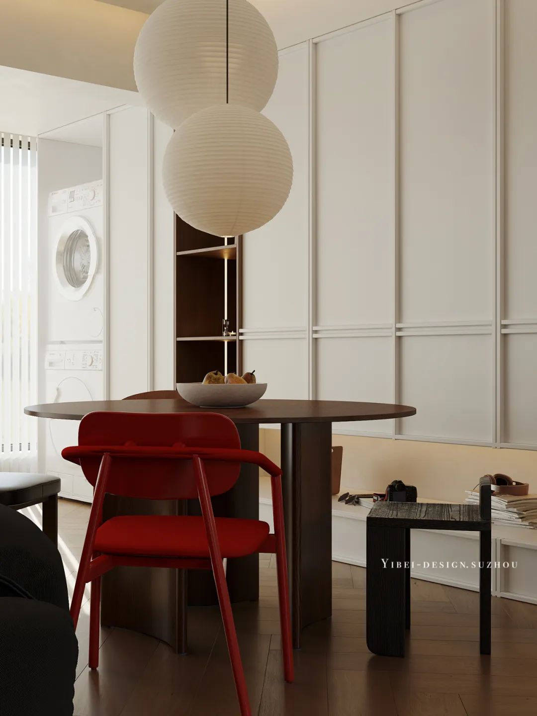 苏州中古风家装设计丨中国苏州丨YIBEI DESIGN-14