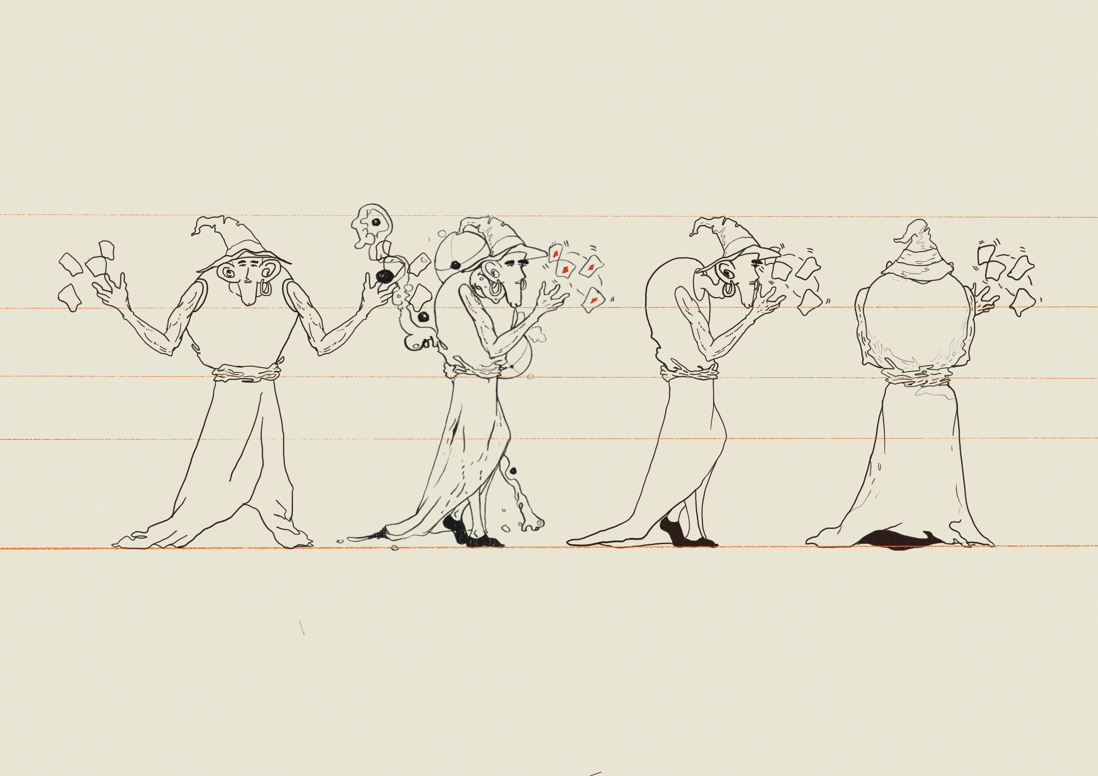 Weird Tarot Reader Character Design-2