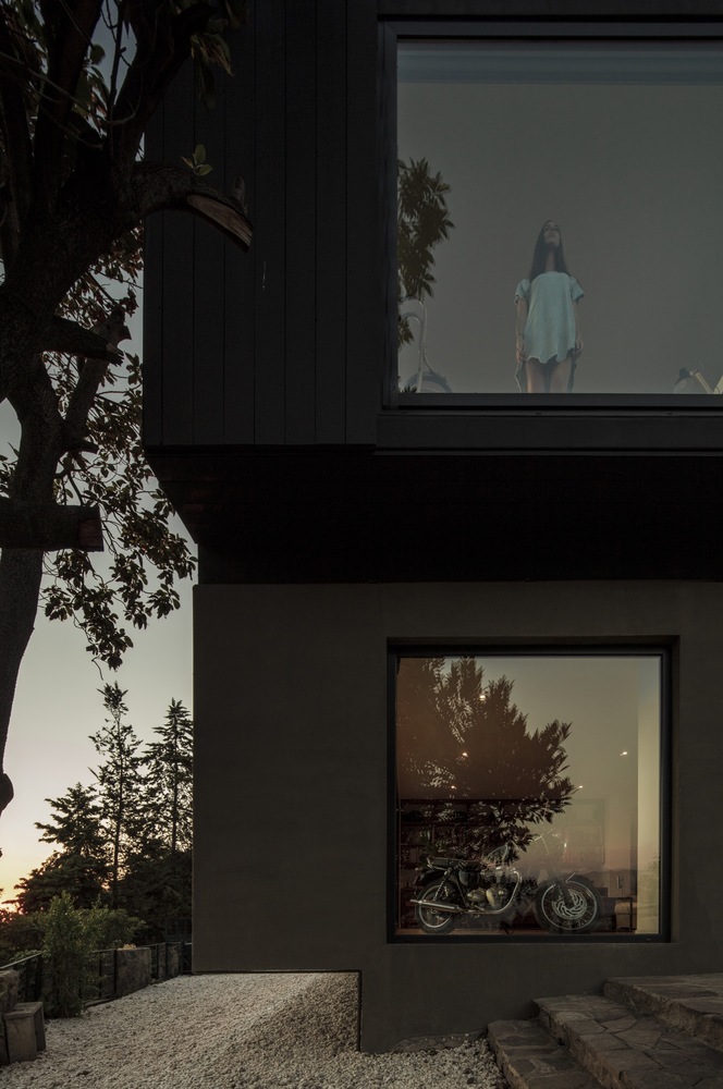 智利山坡上的独立双屋设计-26