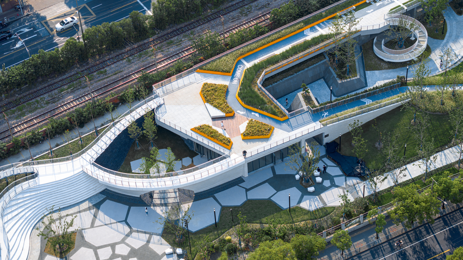 上海新地平线高地公园市民中心丨中国上海-44