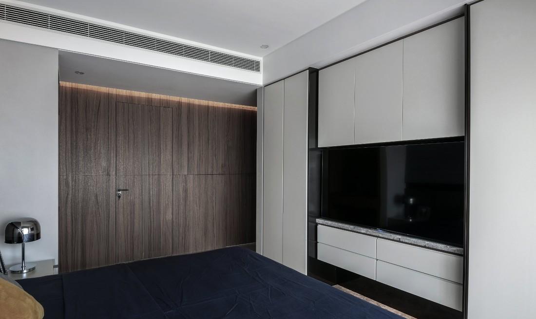 木子仁室内设计 · 简约至美,主卧衣帽间设计-14