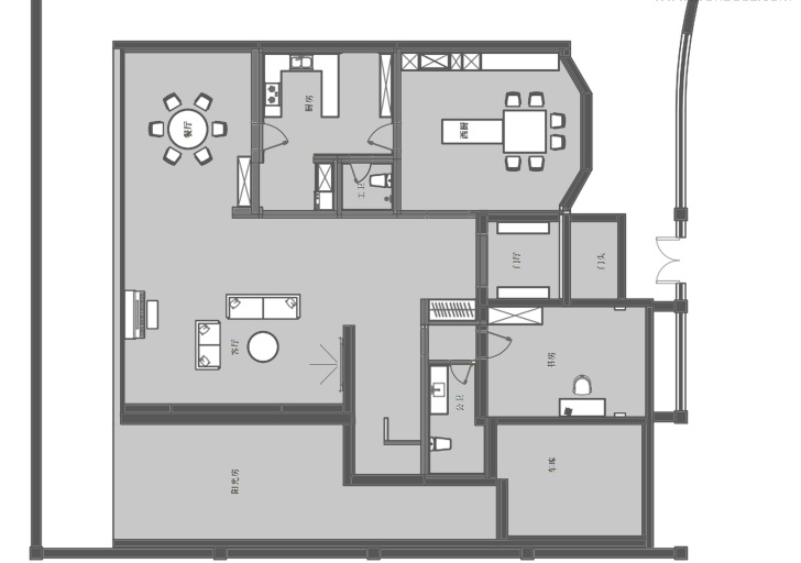 北京香江花园别墅改造丨中国北京丨必革家-74