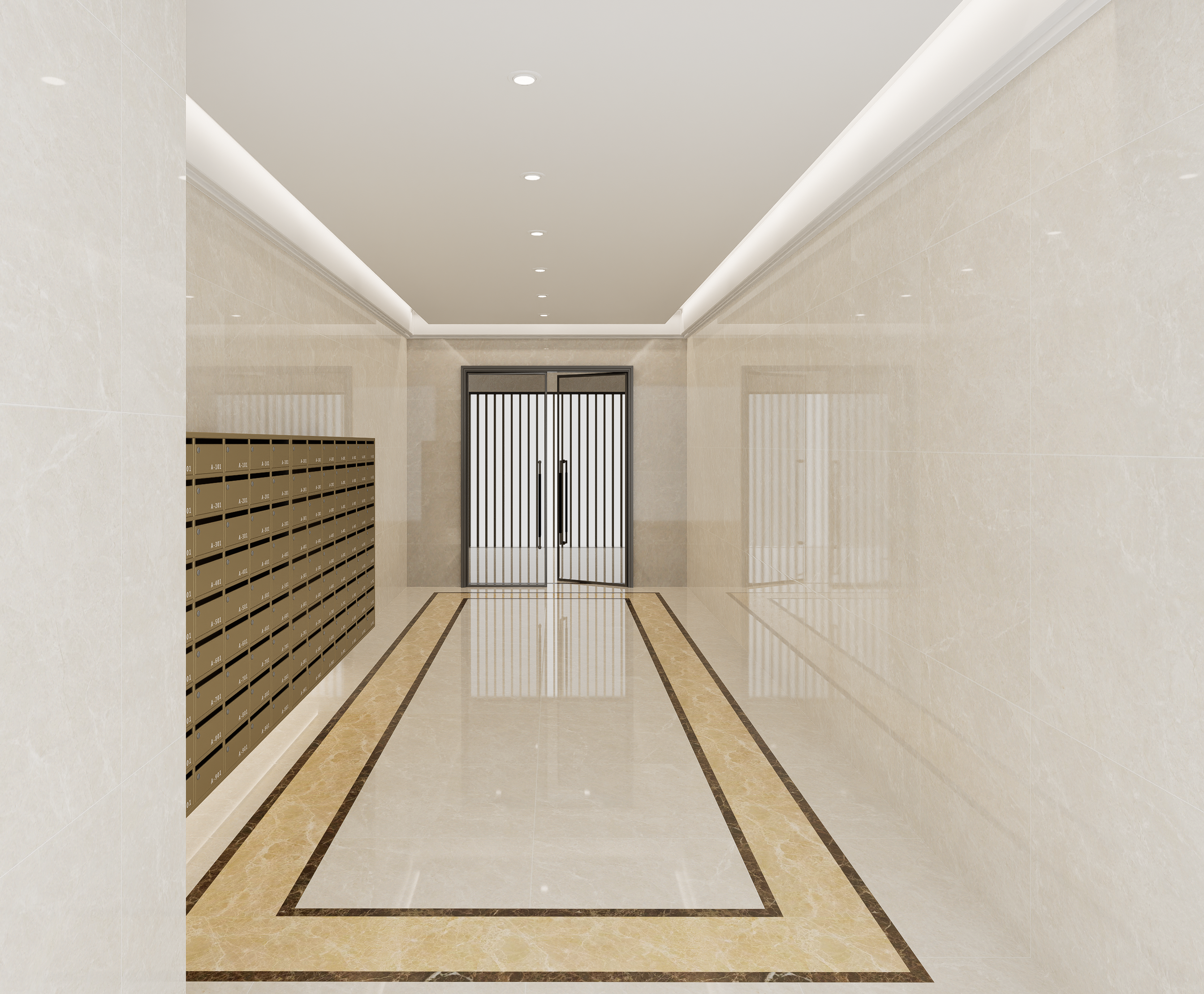 自建房外立面及楼栋公区铺砖作品集展示-31