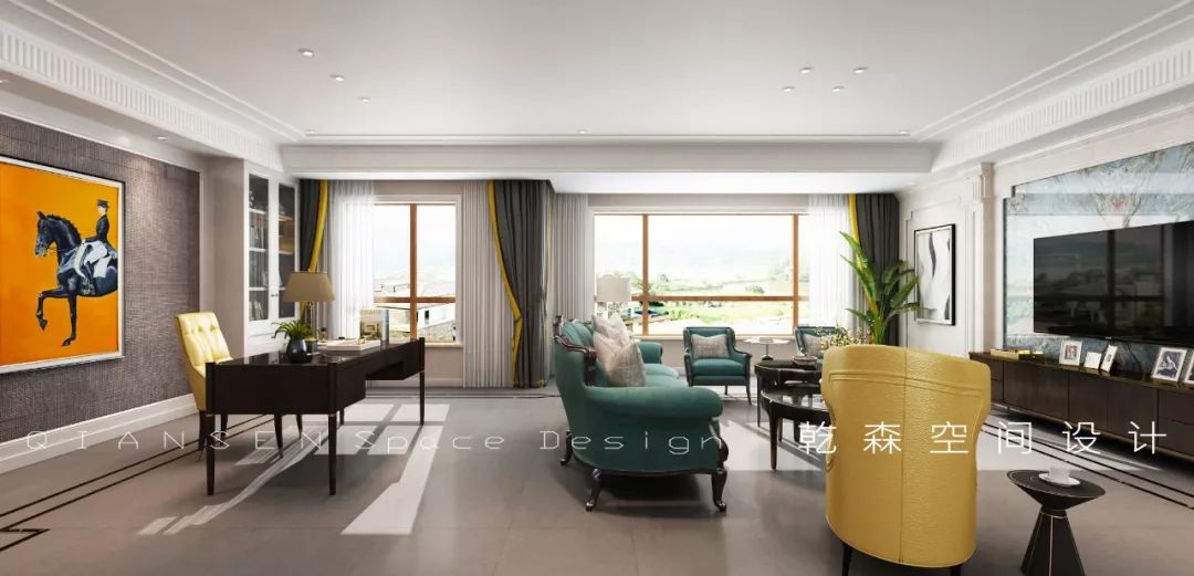 美式轻奢风演绎卡拉法特色彩-27