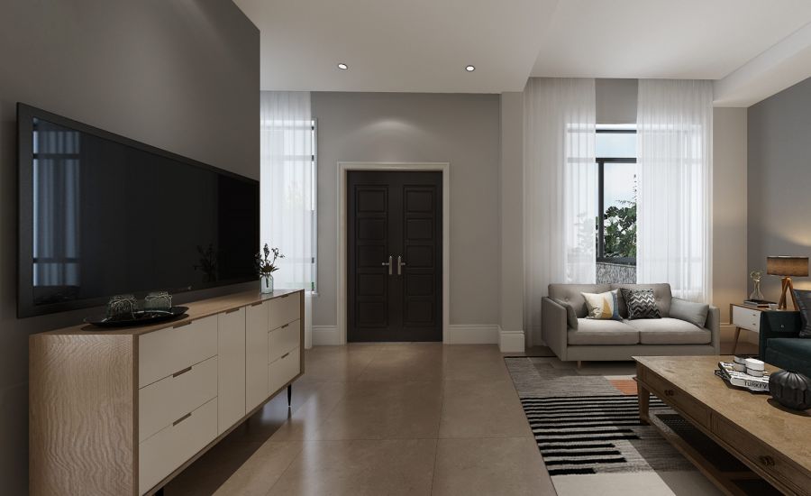 北欧风灰色小宅,打造慵懒惬意生活-20