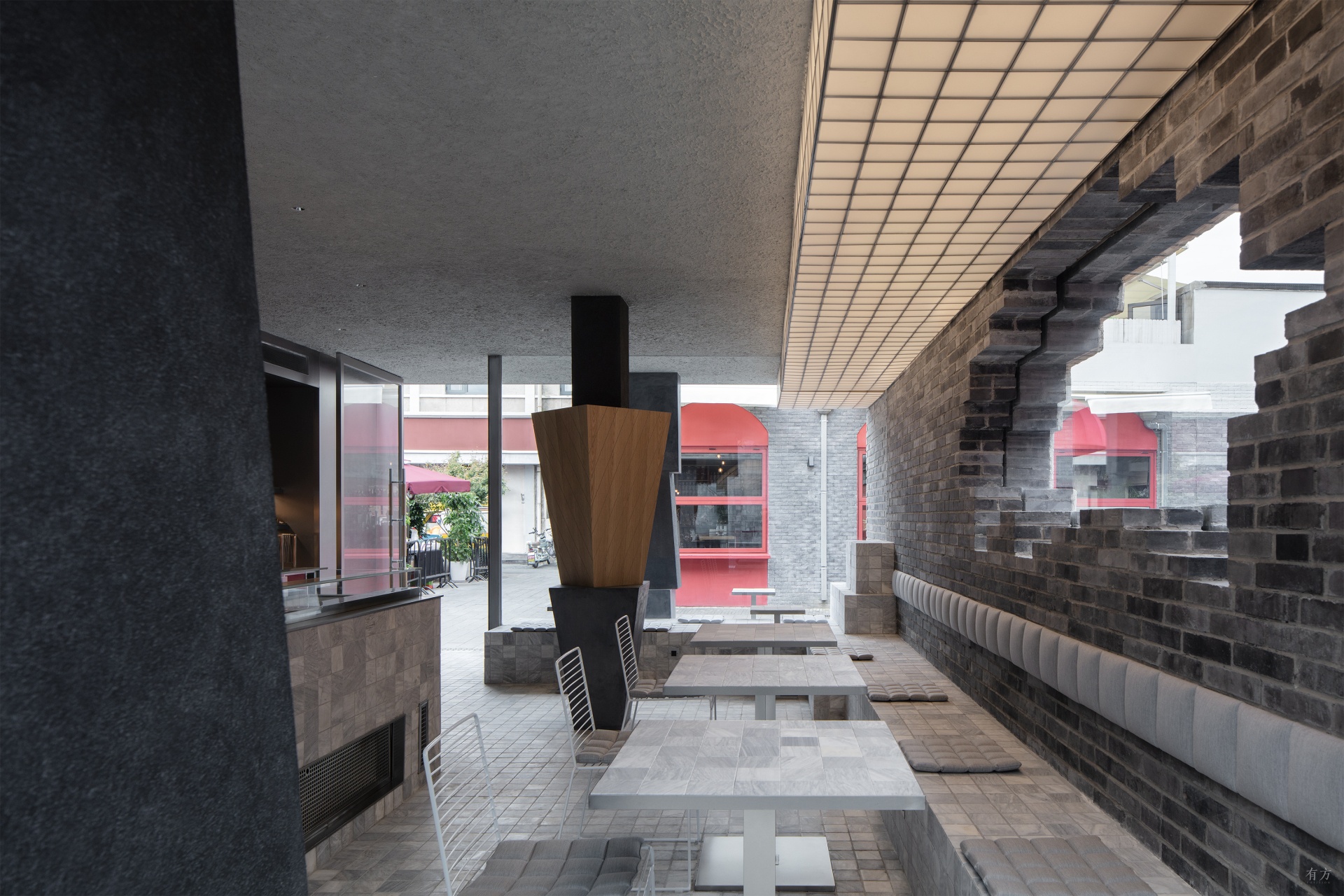 JM Cafe 白塔寺店丨中国北京丨B.L.U.E.建筑设计事务所-2