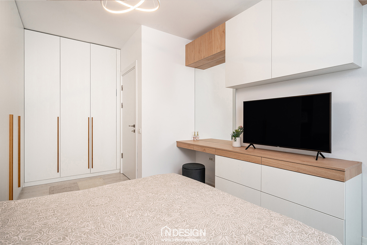 布加勒斯特91·5㎡三居室公寓斯堪的纳维亚风格装修丨罗马尼亚布加勒斯特丨In House Design-22