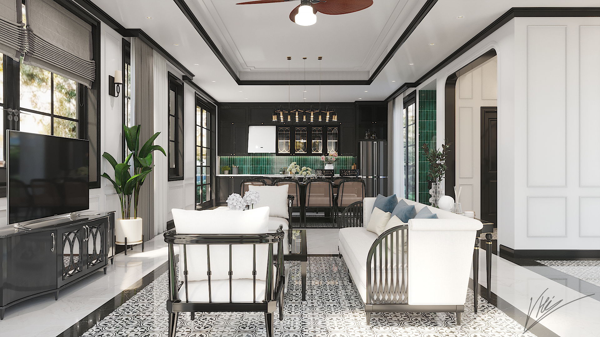 热带印支别墅丨越南丨Viet Hung-9