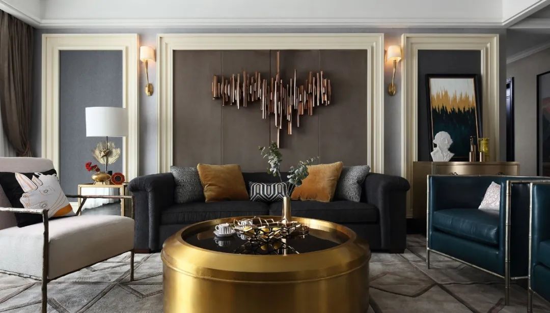 轻奢风案例|三室一厅学会这样装,分分钟变身豪宅!-47