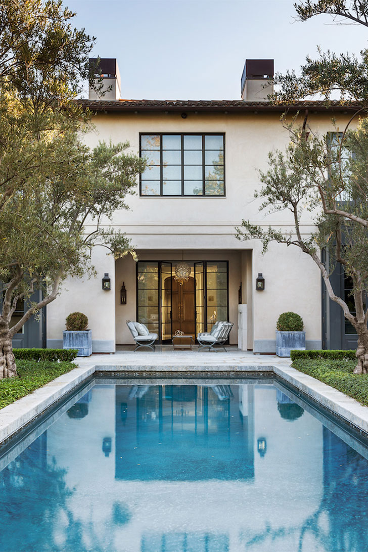 令人惊叹的洛杉矶住宅，灵感源自地中海建筑风格-3