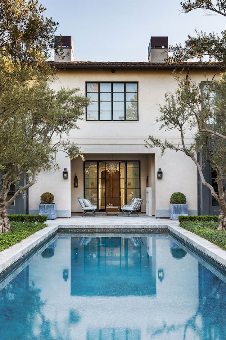 令人惊叹的洛杉矶住宅,灵感源自地中海建筑风格-3