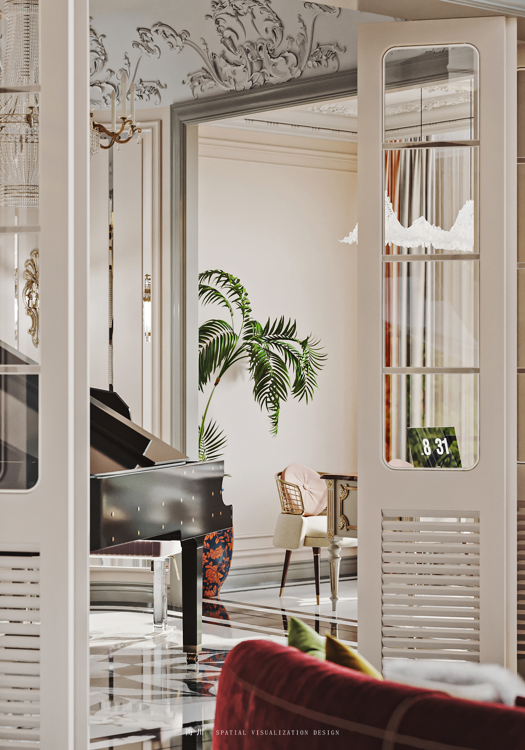 西式混搭丨魔方空间设计-24