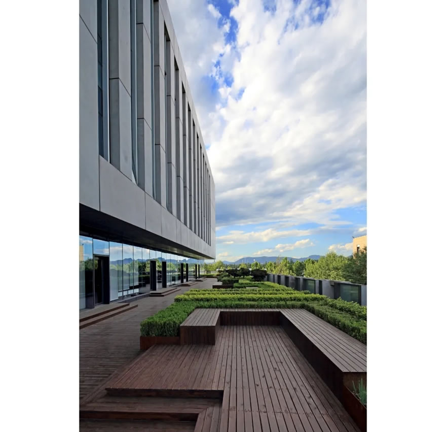 中央财经大学沙河校区图书馆设计解析-42