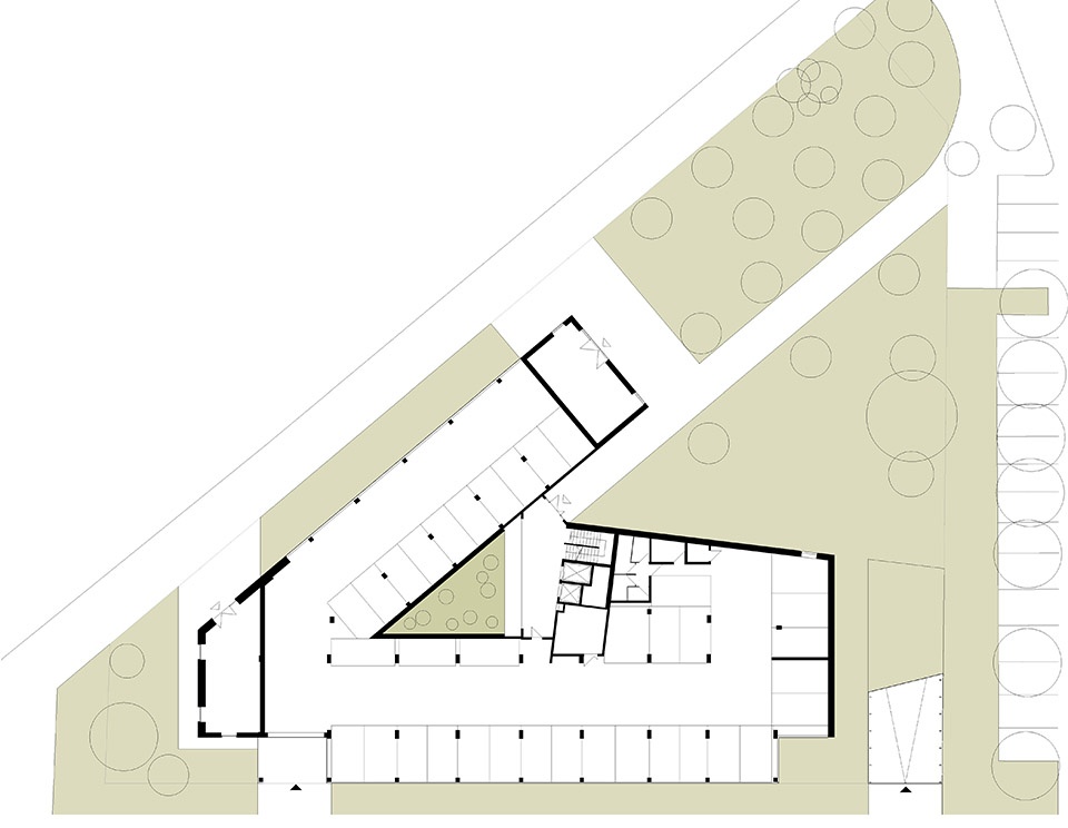 Trendo11 – 布达佩斯的阶梯式退台住宅丨匈牙利布达佩斯丨LAB5 architects-61