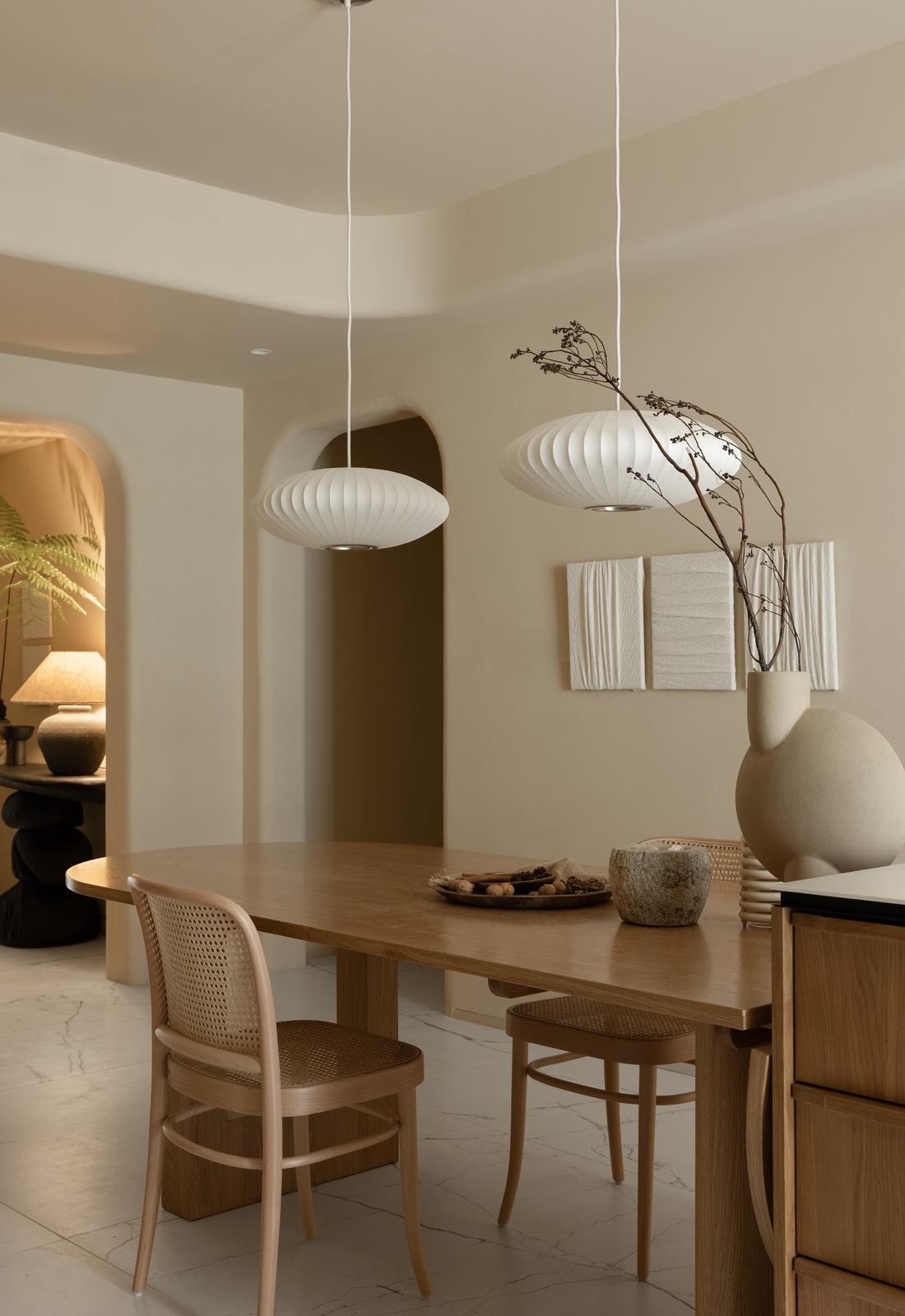 清羽设计丨平层丨松 间 月 影-26