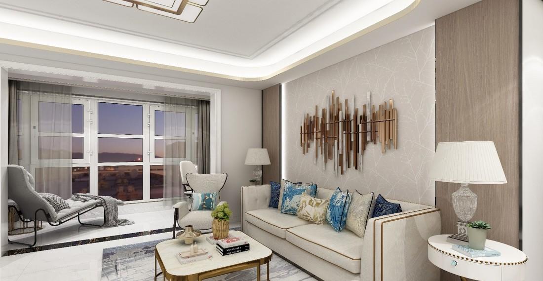 
设计师魏彦熙蓝珀江宸现代轻奢 -5