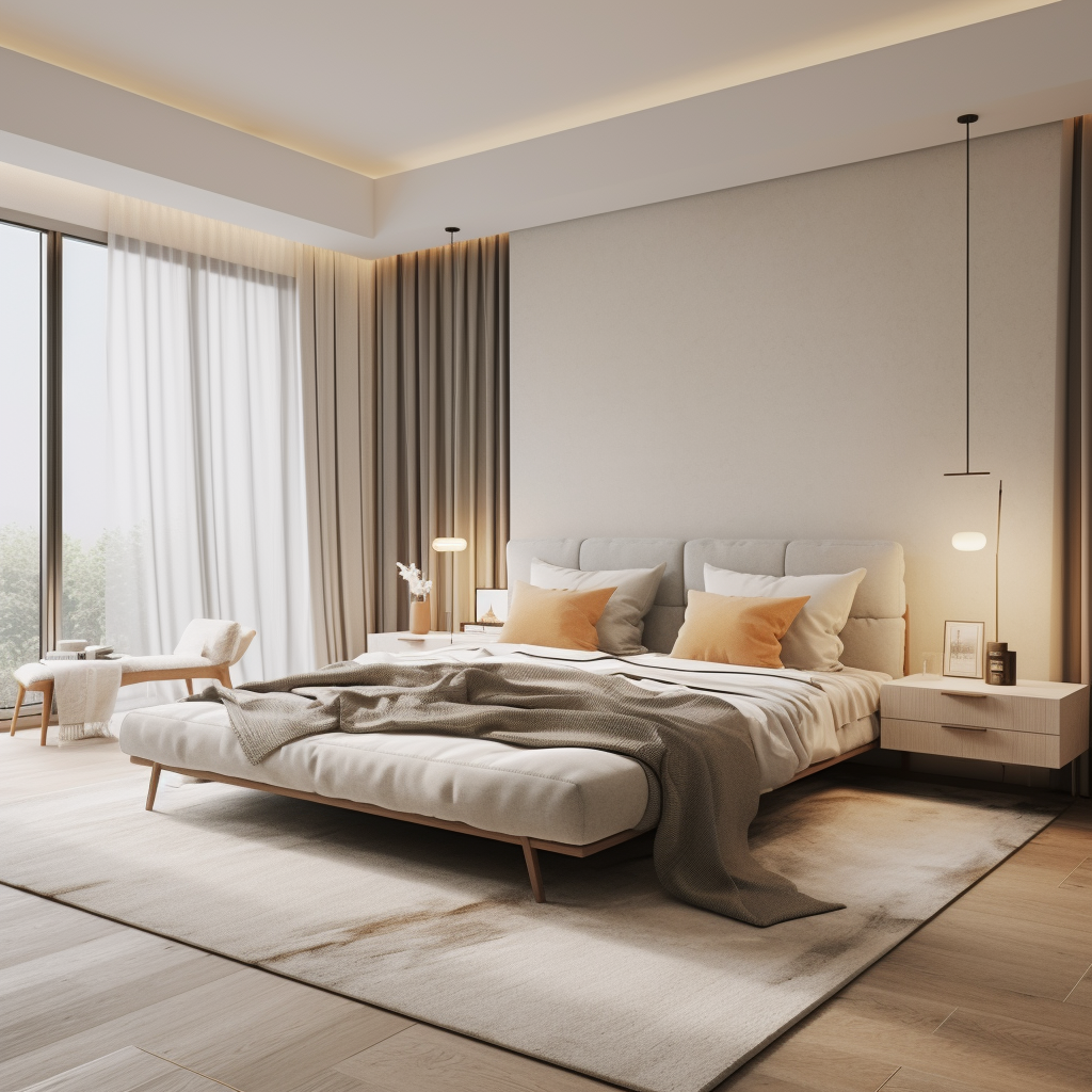 阳光洒进卧室-5