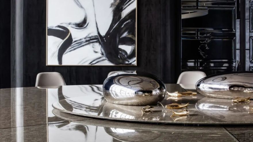 广东利和金汇餐厅 | 诗意山水与现代演绎的完美结合-2