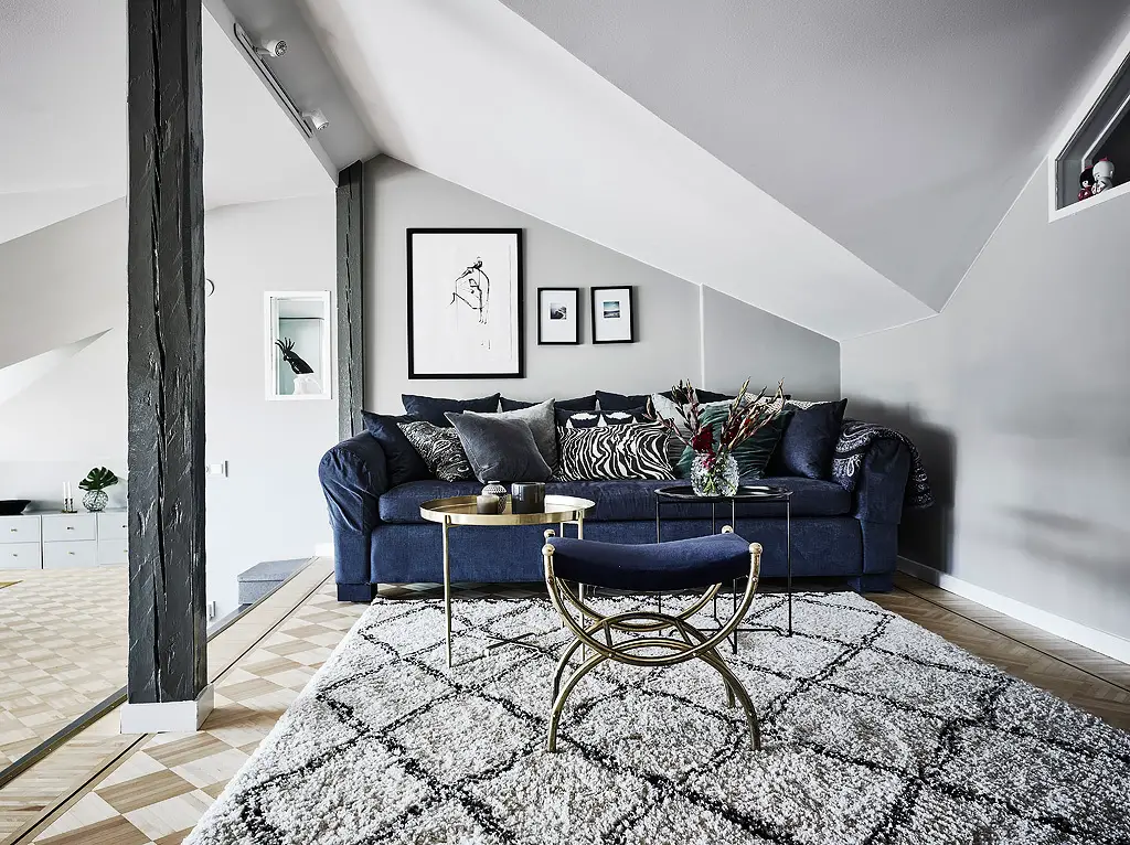 混搭风格的 80 平米小户型设计-3