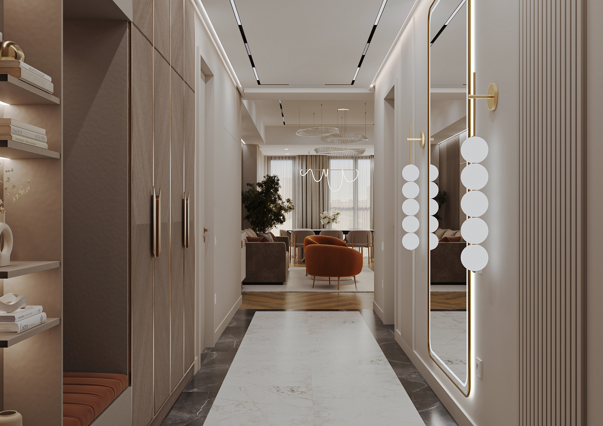 鲁尔现代室内设计

注：由于Lu·ery不太明确具体是什么，推测可能是鲁尔，此处按音译处理若有更准确背景信息，可进一步修正 丨ArmeniaYerevan丨Nelly Manukian,toon.project-9