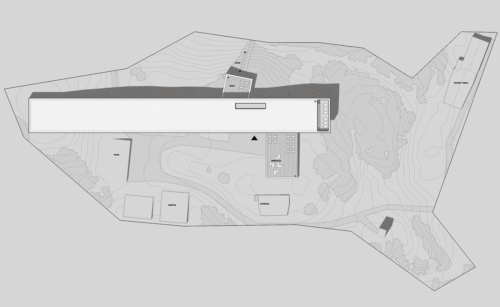 吕斯山边酒店

注：Lu·us可能是特定名称，音译为吕斯，am Berg常见意思是在山边  丨HERTL.ARCHITEKTEN-2